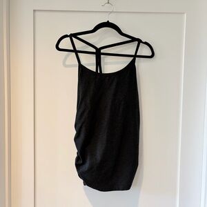 Beyond Yoga Black Strappy Tank Top fo maternity